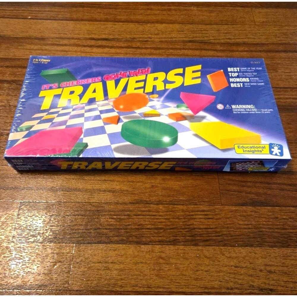 Traverse Board Game by Educational Insights 1992 NEW Factory Sealed